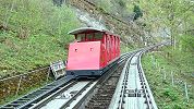 Bürgenstockbahn Standseilbahn Bürgenstock funicular Burgenstock - Ausweiche