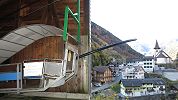 Seilbahn Bristen - Waldiberg - Foto Archiv standseilbahnen.ch