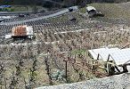 Material Schrägaufzug Bovernier Weinberg route des Vignes 44 - Foto Philippe Maudry - Foto Archiv standseilbahnen.ch